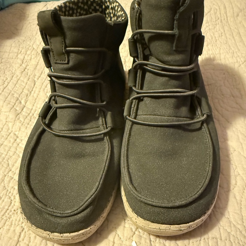 Hey Dude Black Ankle Boots